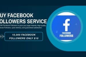 Buy Facebook Followers service in uk